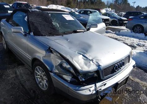 1996 Audi Cabriolet from USA, damaged, VIN WAUAA88G4TA005022